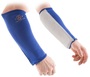 IMPACTO® Medium Blue And White Polycotton/Lycra Forearm Protector
