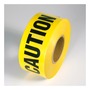 INCOM® 3" W X 500' L Yellow 5 mil PVC Primeguard Reinforced Barricade Tape "CAUTION"