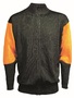 Tuff-N-Lite® 3X Black And Orange High Performance Polyethylene Yarn A5 - A8 ANSI Level Cut Resistant Jacket With Zipper Closure