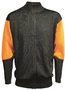 Tuff-N-Lite® X-Large Black And Orange High Performance Polyethylene Yarn A5 - A8 ANSI Level Cut Resistant Jacket With Zipper Closure