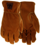 MCR Safety Medium Brown Pigskin Unlined Drivers Gloves