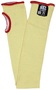 MCR Safety 22" Long Yellow Cut Pro Kevlar A3 ANSI Level Cut Resistant Sleeve With Thumb Slot