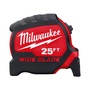 Milwaukee® 1.3" X 25' Black, Red And Yellow Tape Measure