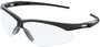 MCR Safety Memphis MP1 Black Safety Glasses With Clear Duramass® Hard Coat Anti-Scratch Lens