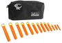 OEL Orange/Yellow Steel And Rubber 13 Piece Wrench Tool Kit