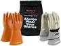 Protective Industrial Products Size 12 Orange NOVAX® Rubber/Goatskin Class 2 Linesmens Gloves