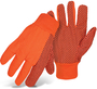 Protective Industrial Products Hi-Viz Orange Large Cotton/Polyester General Purpose Gloves Knit Wrist