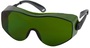 Protective Industrial Products OverSite™ Black Safety Glasses With Green Anti-Scratch Lens