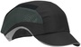 Protective Industrial Products Black HardCap Aerolite™ Polyester Short Cap Style Bump Cap With HDPE Protective Liner and Adjustable Back