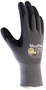 Protective Industrial Products 3X MaxiFlex® Ultimate™ 15 Gauge Black Nitrile Palm And Finger Coated Work Gloves With Gray Nylon And Elastane Liner And Knit Wrist