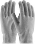 Protective Industrial Products Gray Small Cotton/Polyester General Purpose Gloves Knit Wrist