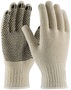 Protective Industrial Products Natural Medium Cotton/Polyester General Purpose Gloves Knit Wrist