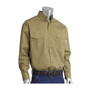 Protective Industrial Products X-Large Tan Cotton/Nylon Twill Flame Resistant Work Shirt With Button Front Closure