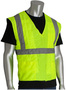 Protective Industrial Products Small - Medium Hi-Viz Yellow EZ-Cool® Polyester/HyperKewl Cooling Vest