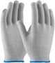 Protective Industrial Products Medium Gray CleanTeam® Light Weight Carbon | Nylon Inspection Gloves With Knit Wrist Cuff
