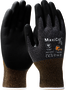 Protective Industrial Products 2X MaxiCut® Ultra™ 15 Gauge Polyester, Spandex And Stainless Steel Wire Touch-Screen Compatible Cut Resistant Gloves With Nitrile Coated Palm And Fingers