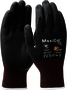 Protective Industrial Products Large MaxiCut® Ultra™ 15 Gauge Nylon, Polyester, Spandex And HMPE Touch-Screen Compatible Cut Resistant Gloves With Nitrile Coated Palm And Fingers
