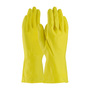 Protective Industrial Products Medium Yellow Assurance® Unlined 18 mil Unsupported Latex Chemical Resistant Gloves