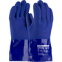 Protective Industrial Products Large Blue XtraTuff™ DuPont™ Kevlar® Lined Supported PVC Chemical Resistant Gloves