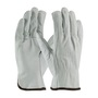 Protective Industrial Products 2X Natural Top Grain Cowhide Unlined Drivers Gloves