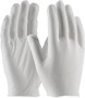Protective Industrial Products One Size Fits Most White CleanTeam® Light Weight Cotton Inspection Gloves With Unhemmed Cuff