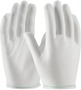 Protective Industrial Products X-Large White CleanTeam® Light Weight Nylon Inspection Gloves With Rolled Hem Cuff