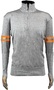 Tuff-N-Lite® Large Gray High Performance Polyethylene Yarn A6 - A8 ANSI Level Cut Resistant Pullover With Zipper Closure