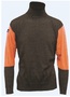 Tuff-N-Lite® Large Black And Orange High Performance Polyethylene Yarn A5 - A8 ANSI Level Cut Resistant Pullover