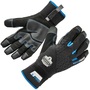 Ergodyne 2X Black ProFlex® 818WP Synthetic Leather Dual-Zone 3M™ Thinsulate™ Lined Cold Weather Gloves