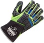 Ergodyne Medium Black And Lime ProFlex® 925WP Polyester Dual-Zone 3M™ Thinsulate™ Lined Cold Weather Gloves
