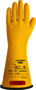Ansell Size 10.5 Yellow And Black ActivArmr® Latex Rubber Class 0 Linesmen Gloves