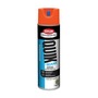 Krylon® 17 Ounce Aerosol Can Flat Fluorescent Red/Orange Industrial Quik-Mark™ Water-Based Inverted Marking Paint