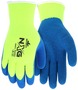 Memphis Glove Large High-Viz Lime And Blue NXG Latex Acrylic Lined Cold Weather Gloves