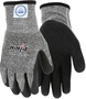 MCR Safety Medium Black And Gray Ninja® Therma Force Polymer Acrylic Terry Lined Cold Weather Gloves