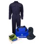 National Safety Apparel Medium Navy Westex UltraSoft® Flame Resistant Arc Flash Personal Protective Equipment Kit