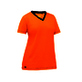 Protective Industrial Products Women's 2X Hi-Vis Orange Bisley® Fresche® Lightweight Cotton/Polyester Short Sleeve T-Shirt With Cotton Backing
