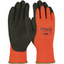 Protective Industrial Products Size Medium Hi-Viz Orange PowerGrab™ Thermo Latex Acrylic Lined Cold Weather Gloves