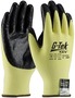 Protective Industrial Products Medium G-Tek® KEV™ 15 Gauge Kevlar Cut Resistant Gloves With Nitrile Coated Palm And Fingers
