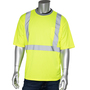 RADNOR™ Large Hi-Viz Yellow Polyester T-Shirt