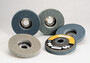 Standard Abrasives™ 4.5" X 0.5" X 0.875" Medium Grade Aluminum Oxide Standard Abrasives™ Wheel