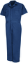 Red Kap® 2X/Long Medium Blue 65% Polyester/35% Combed Cotton Coveralls
