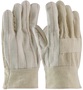 RADNOR™ White 24 Ounce Canvas/Nap-Out Hot Mill Gloves With Band Top Wrist