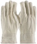 RADNOR™ White 18 Ounce Canvas/Nap-Out Hot Mill Gloves With Band Top Wrist