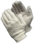 RADNOR™ Women's White CleanTeam® Heavy Weight Cotton Inspection Gloves With Unhemmed Cuff