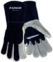 RADNOR™ Large 12 3/4" White Premium Cowhide Fleece Lined MIG Welders Gloves