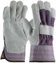RADNOR™ Large Blue PIP® Leather Fleece Lined Cold Weather Gloves