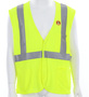 MCR Safety X-Large Hi-Viz Yellow Flame Resistant Mesh Modacrylic / Aramid Vest