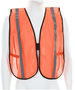 MCR Safety® Hi-Viz Orange V211SR Polyester Mesh Vest