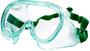 Sellstrom® SureWerx™ 832 Series Indirect Vent Liquid Dust Chemical Splash Smoke Goggles With Green Wrap Around Frame And Clear Anti-Fog Lens