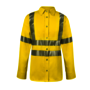 National Safety Apparel Women's 2X Tall Hi-Viz Yellow 6.5 Oz. Westex® DH Work Shirt